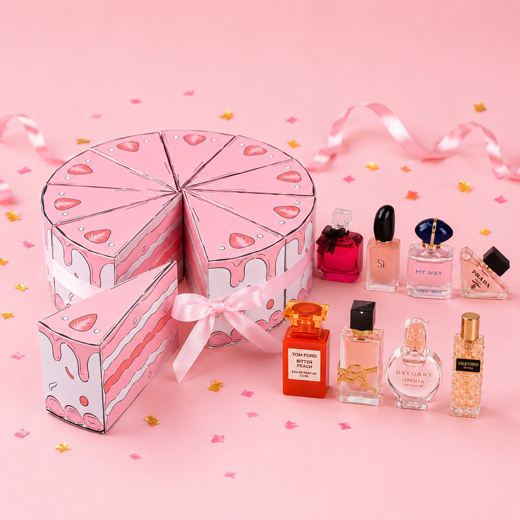 Surprise Mini Perfume Cake Gift Set
